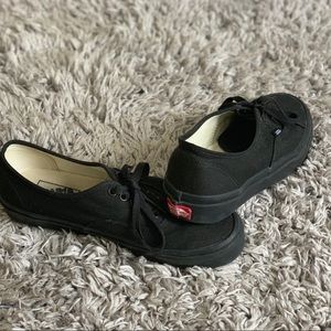 Black Vans